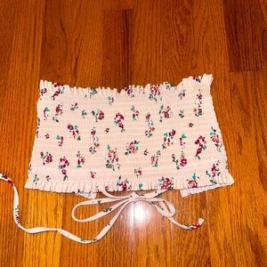Strapless bikini top